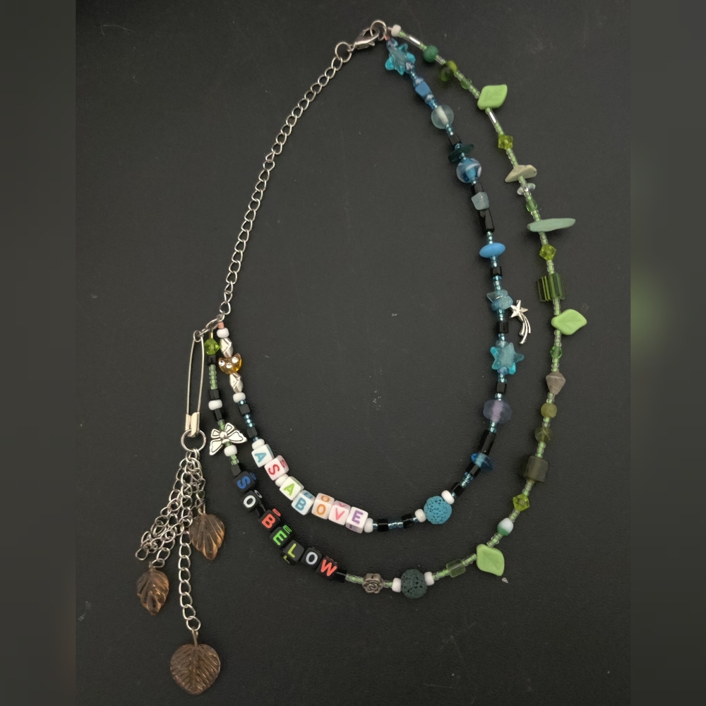 AASB Mixed Media Necklace